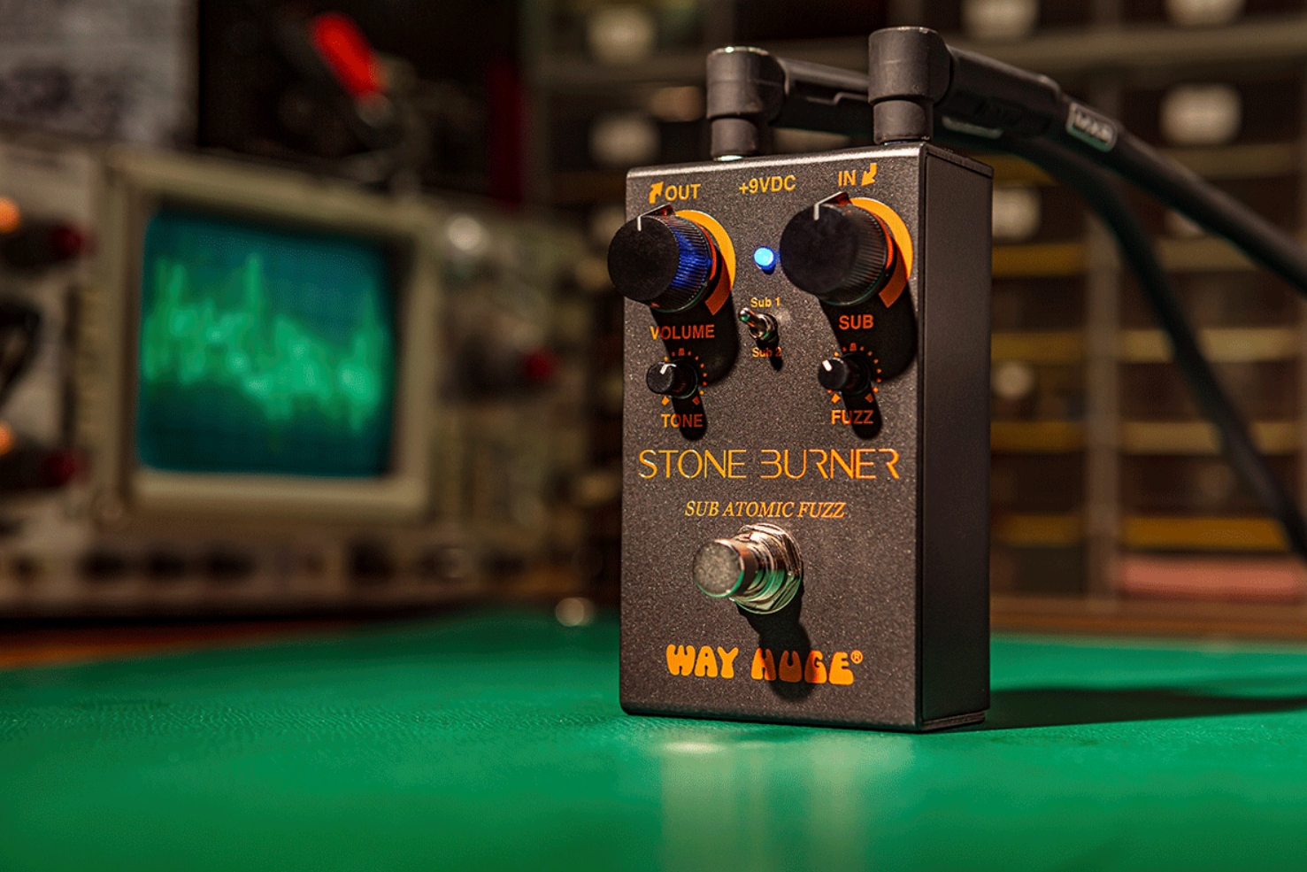 Way Huge Smalls Stone Burner Sub Atomic Fuzz Wm81 - PÉdale Overdrive / Distortion / Fuzz - Variation 5