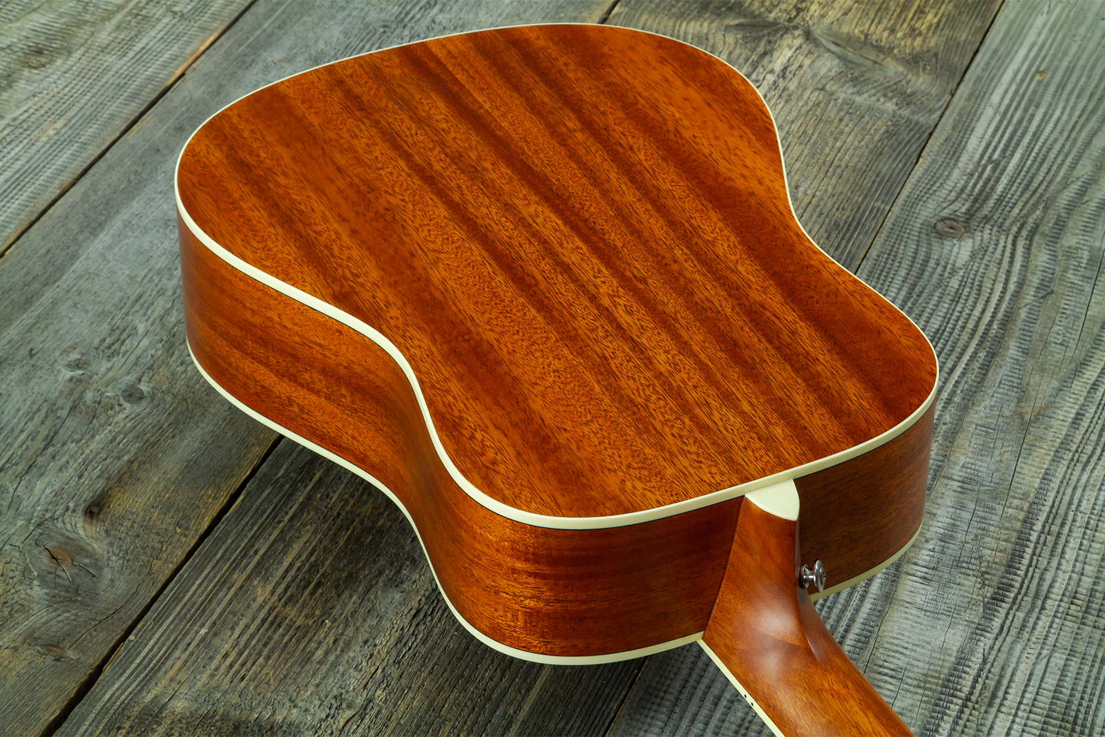 Wesland Bg350-nat Travel Shsc Tout Acajou Tec - Natural - Guitare Folk - Variation 7
