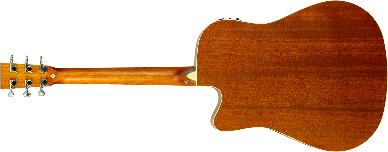 Wesland Dr300-ce-nat Dreadnought Cw Epicea Acajou Tec - Natural - Guitare Folk - Variation 1