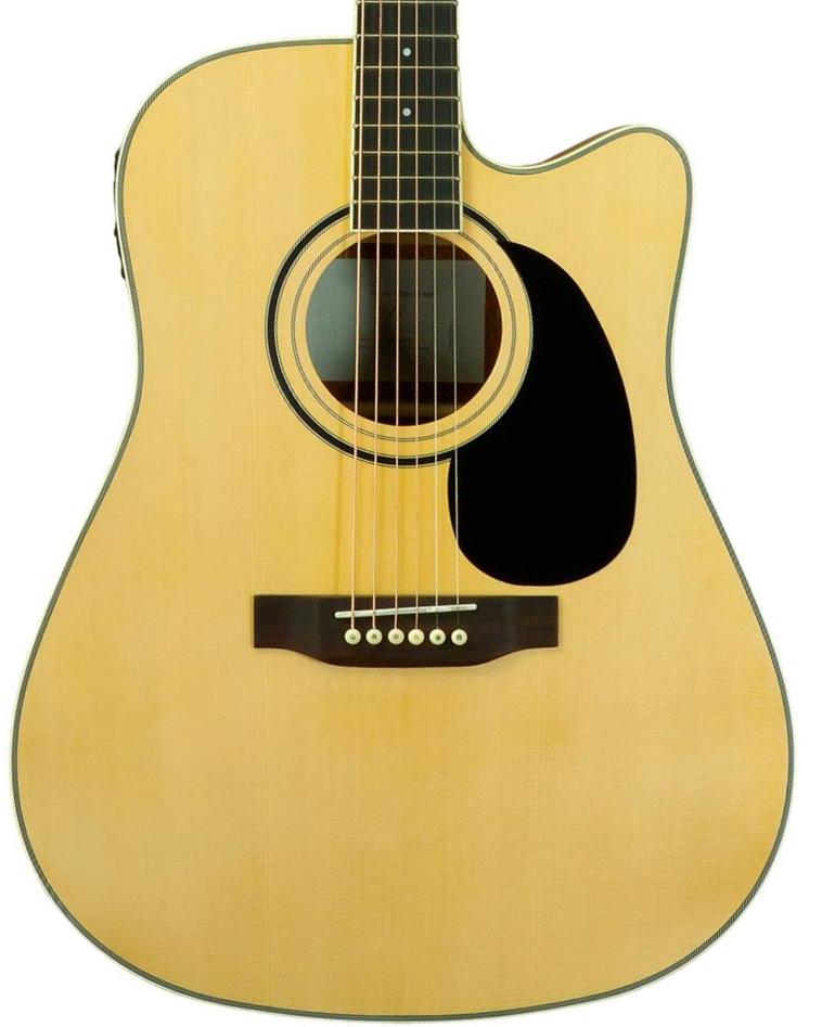 Guitare folk Wesland DR300-CE-NAT - natural
