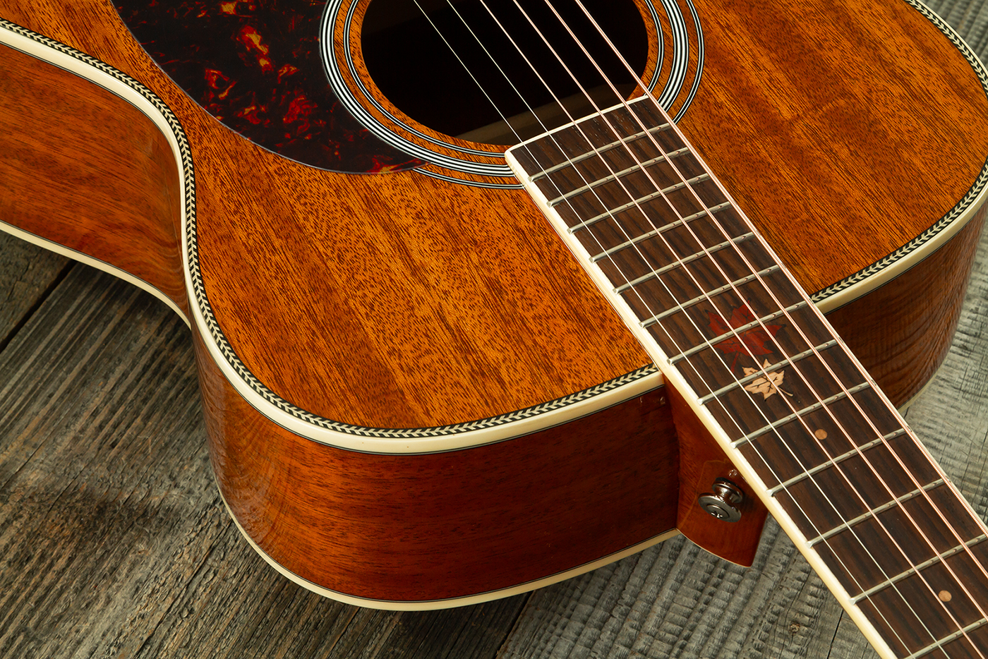 Wesland Om750-nat Om Tout Acajou Rw - Natural - Guitare Folk - Variation 4