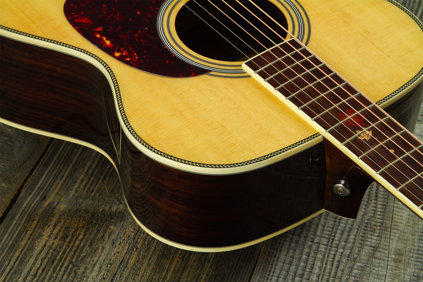 Wesland Om800-nat Om Epicea Palissandre Rw - Natural - Guitare Folk - Variation 5