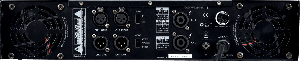 Wharfedale Cpd3600 - Ampli Puissance Sono StÉrÉo - Variation 1