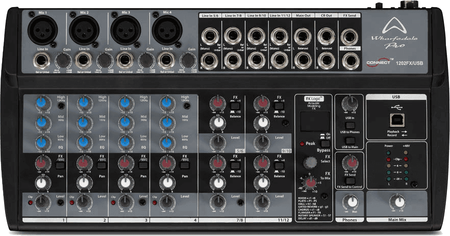 Wharfedale Connect1202fx Usb - Table De Mixage Analogique - Main picture