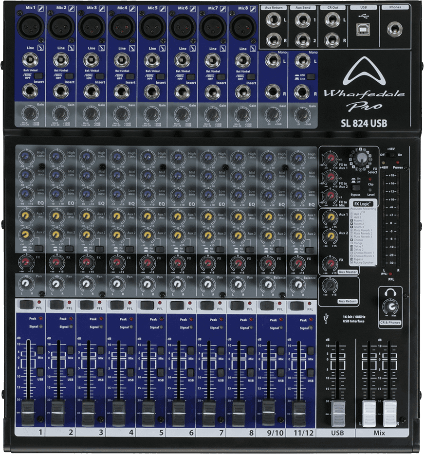 Wharfedale Sl824usb - Table De Mixage Analogique - Main picture