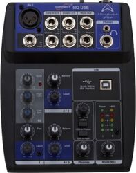 Table de mixage analogique Wharfedale Connect 502 USB