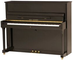 Piano droit Wilh steinberg 118 nomos - Noir Brillant