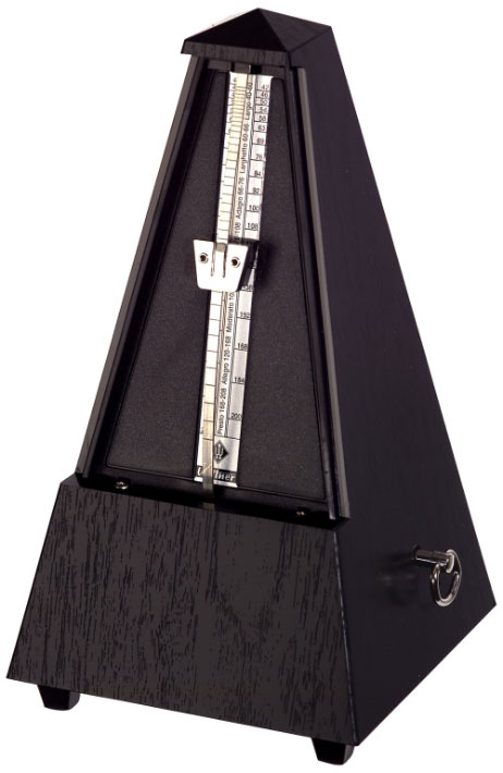 Wittner 855161 Maelzel Plastique Noir - Metronome - Variation 1