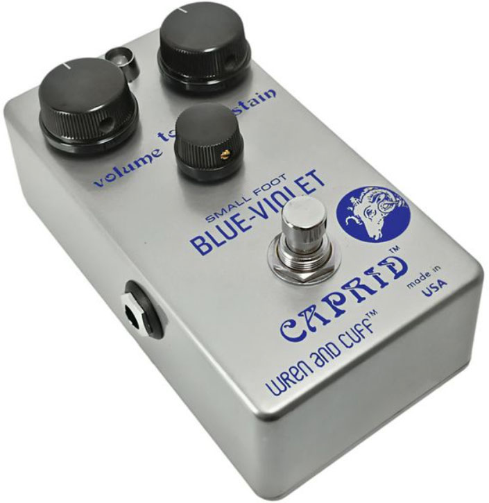 Wren And Cuff Blue Violet Caprid Small Foot - PÉdale Overdrive / Distortion / Fuzz - Variation 1