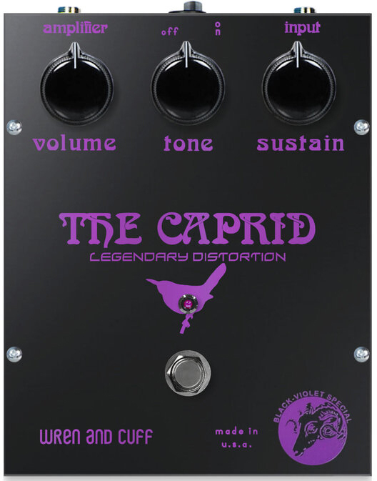 Wren And Cuff Black-violet Caprid Og - PÉdale Overdrive / Distortion / Fuzz - Main picture