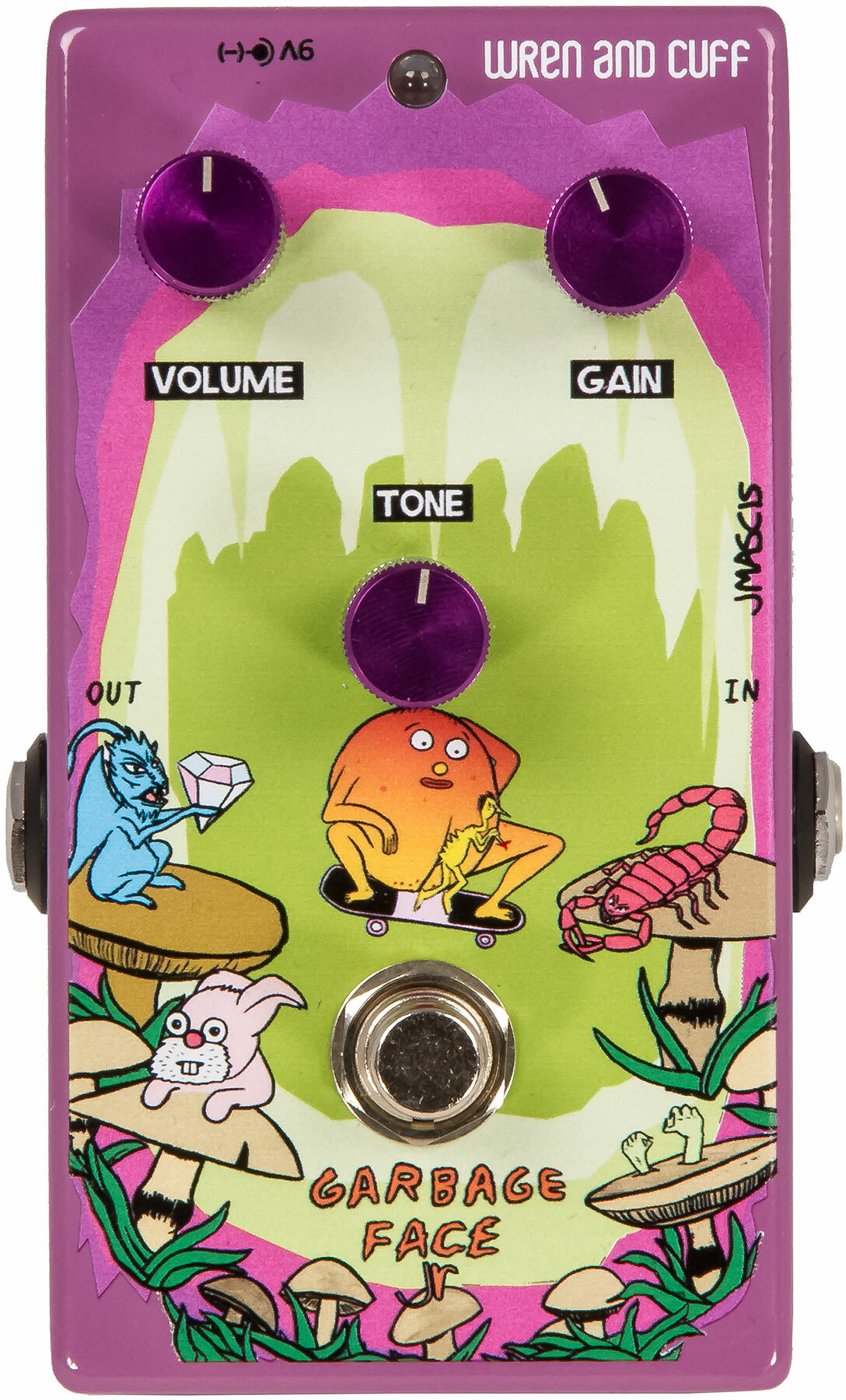 Wren And Cuff Garbage Face Jr. Fuzz - PÉdale Overdrive / Distortion / Fuzz - Main picture