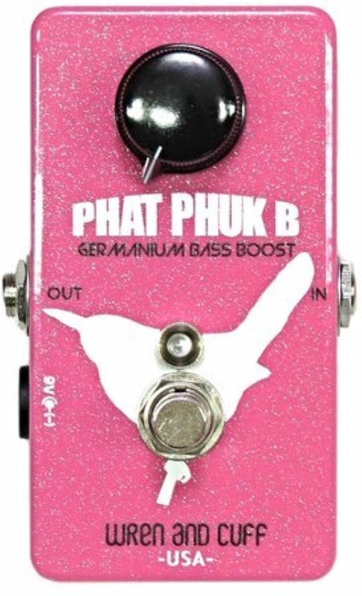 Wren And Cuff Phat Phuk Germanium Bass Booster - PÉdale Overdrive / Distortion / Fuzz - Main picture