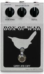 Pédale overdrive / distortion / fuzz Wren and cuff BOX OF WAR BIG BOX ORIGINAL