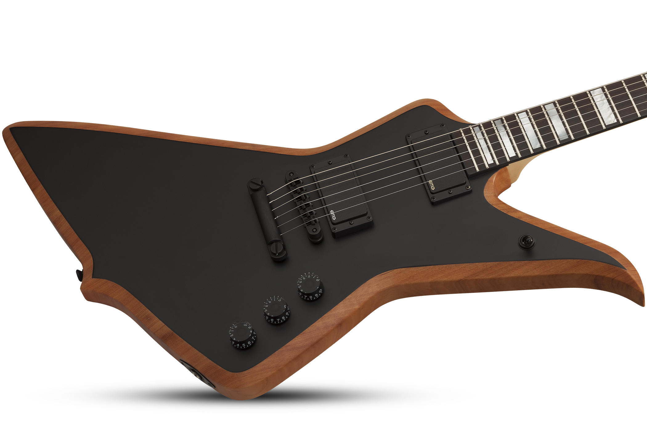 Wylde Audio Blood Eagle Hh Ht Eb - Mahogany Blackout - Guitare Électrique MÉtal - Variation 2