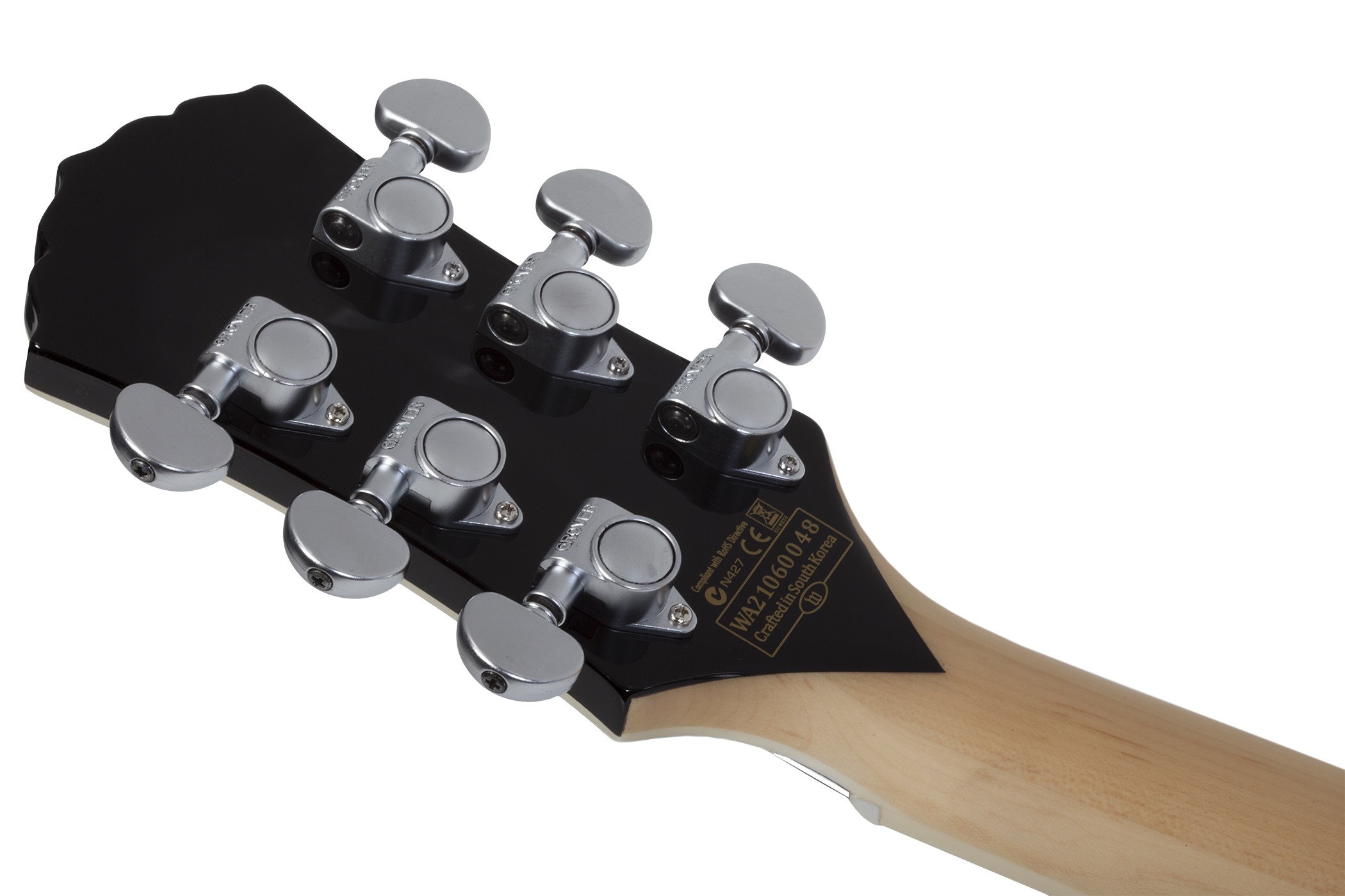 Wylde Audio Ironworks Barbarian Ht Hh Eb - Black Burst - Guitare Électrique Signature - Variation 4