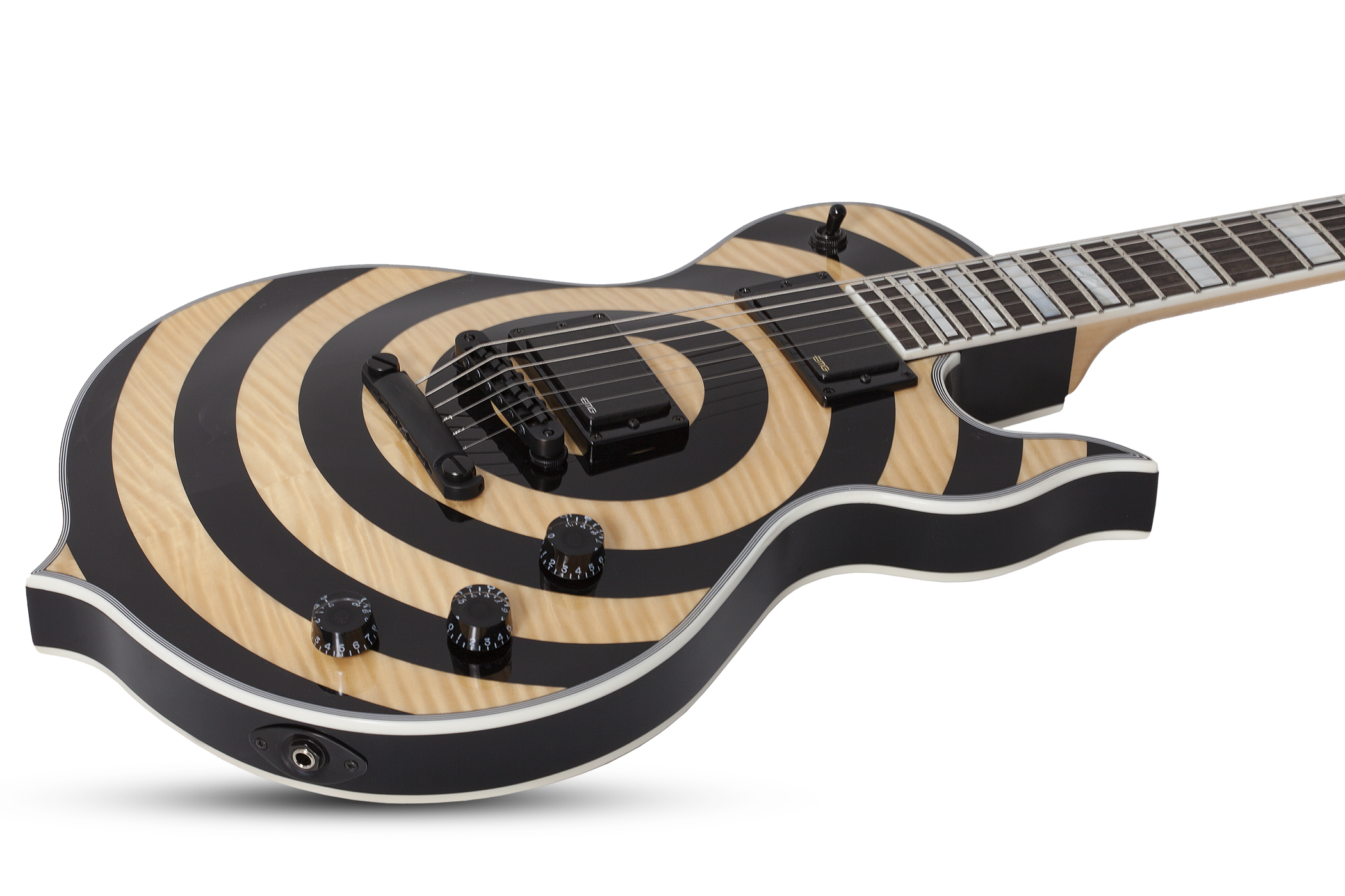 Wylde Audio Odin Grail Hh Ht Eb - Rawtop Bullseye - Guitare Électrique MÉtal - Variation 1