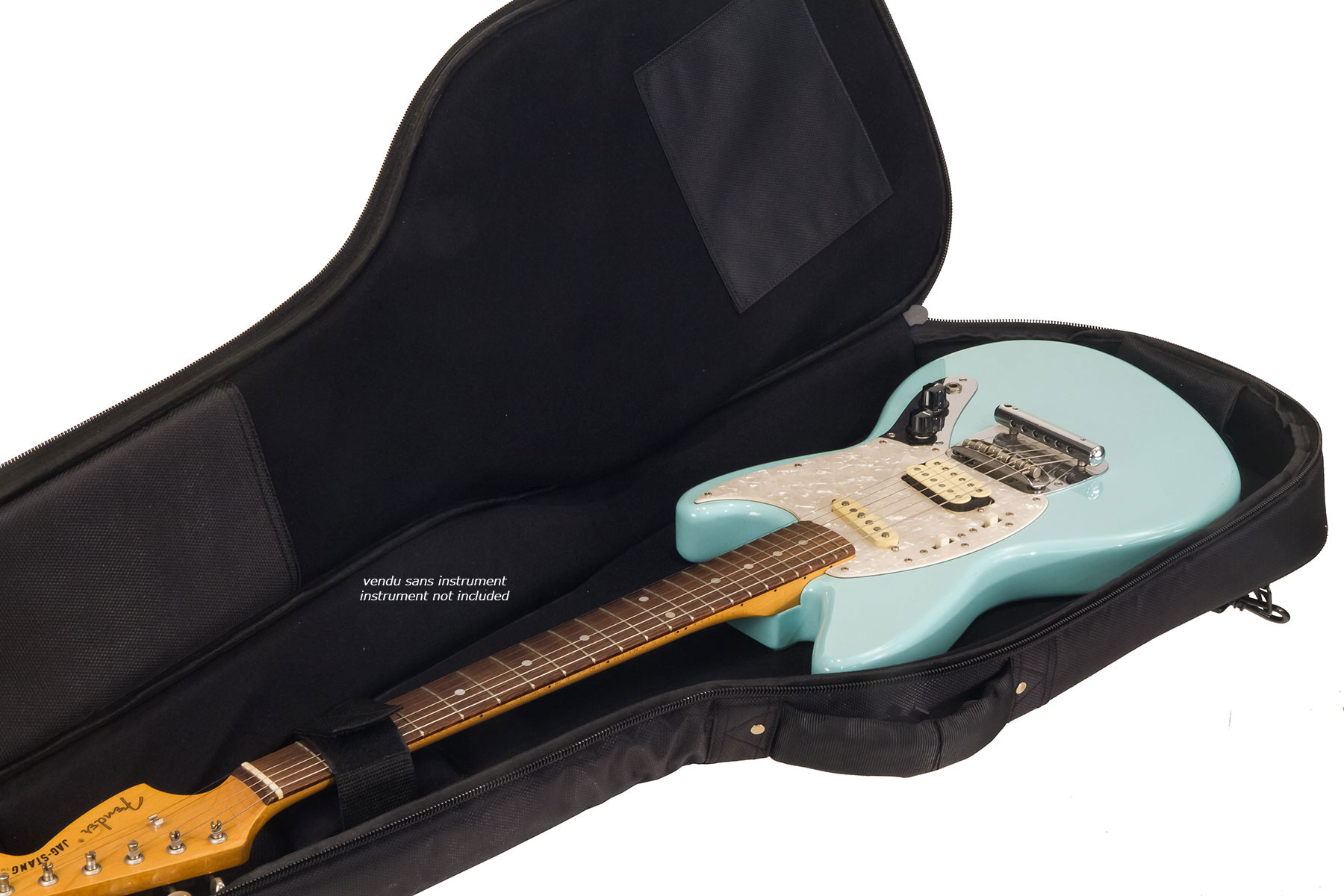 X-tone 2020 Ele-bk Light Deluxe Electric Guitar Bag Black (2083) - Housse Guitare Électrique - Variation 5