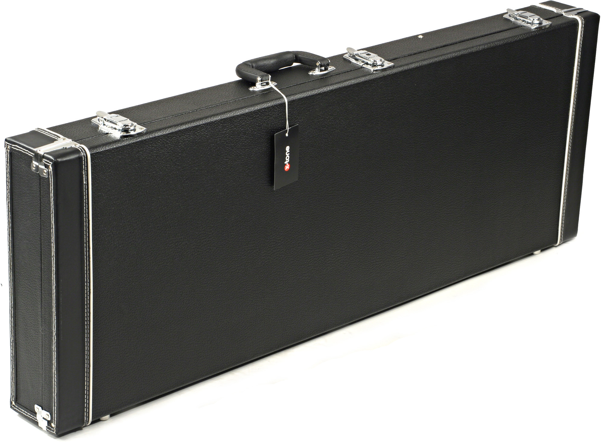 X-tone 1501 Standard Electrique Strat/tele Rectangulaire Black - Etui Guitare Électrique - Main picture