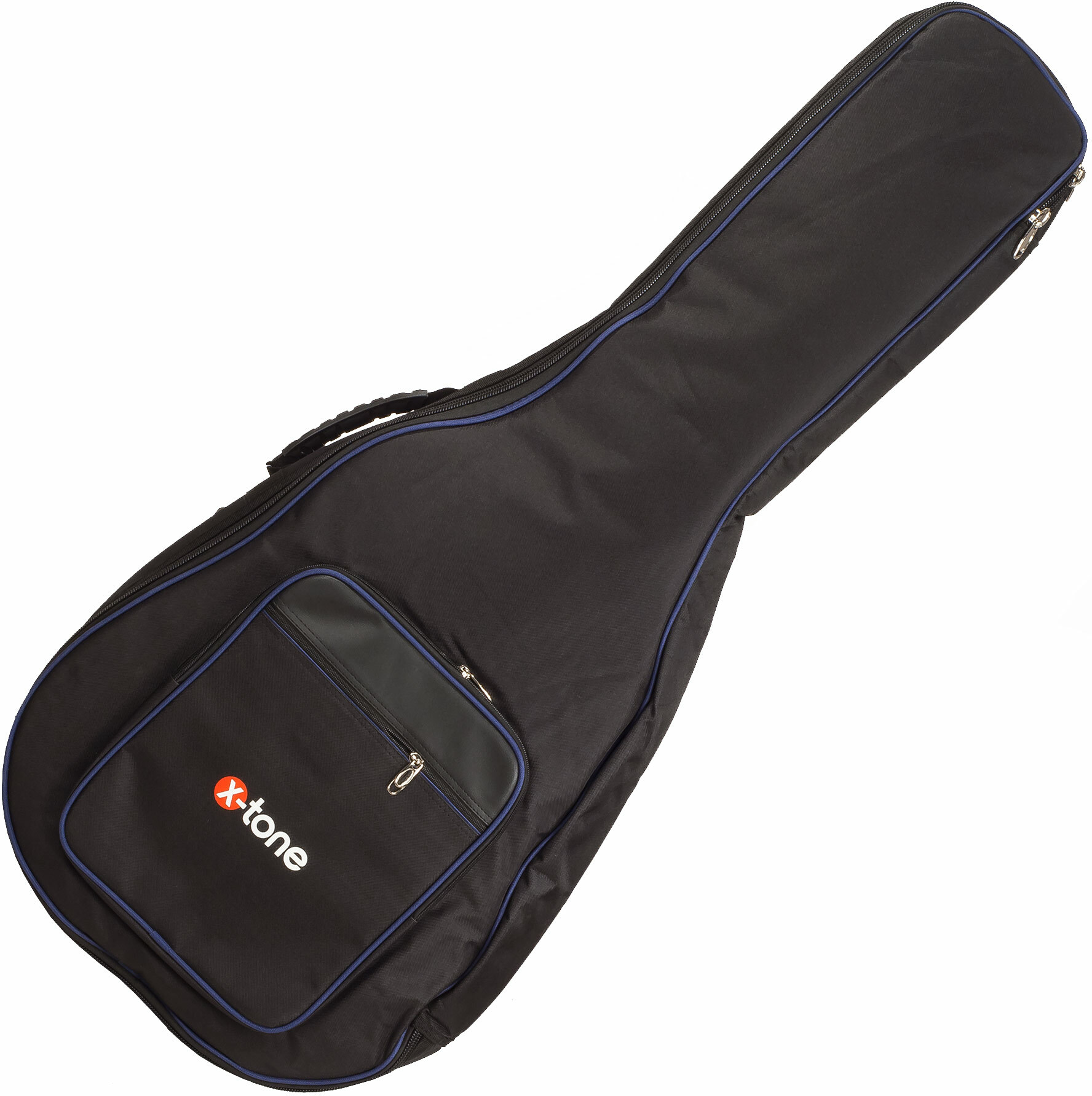 X-tone 2015 Cla44-bk Nylon 15mm Classical 4/4 Guitar Bag Black (2010) - Housse Guitare Classique - Main picture