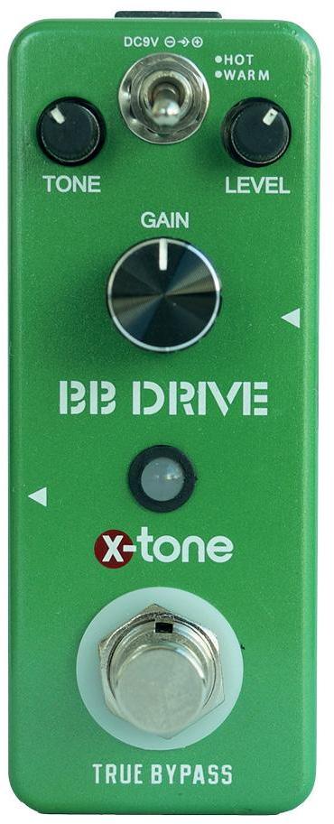 Pédale overdrive / distortion / fuzz X-tone BB Drive
