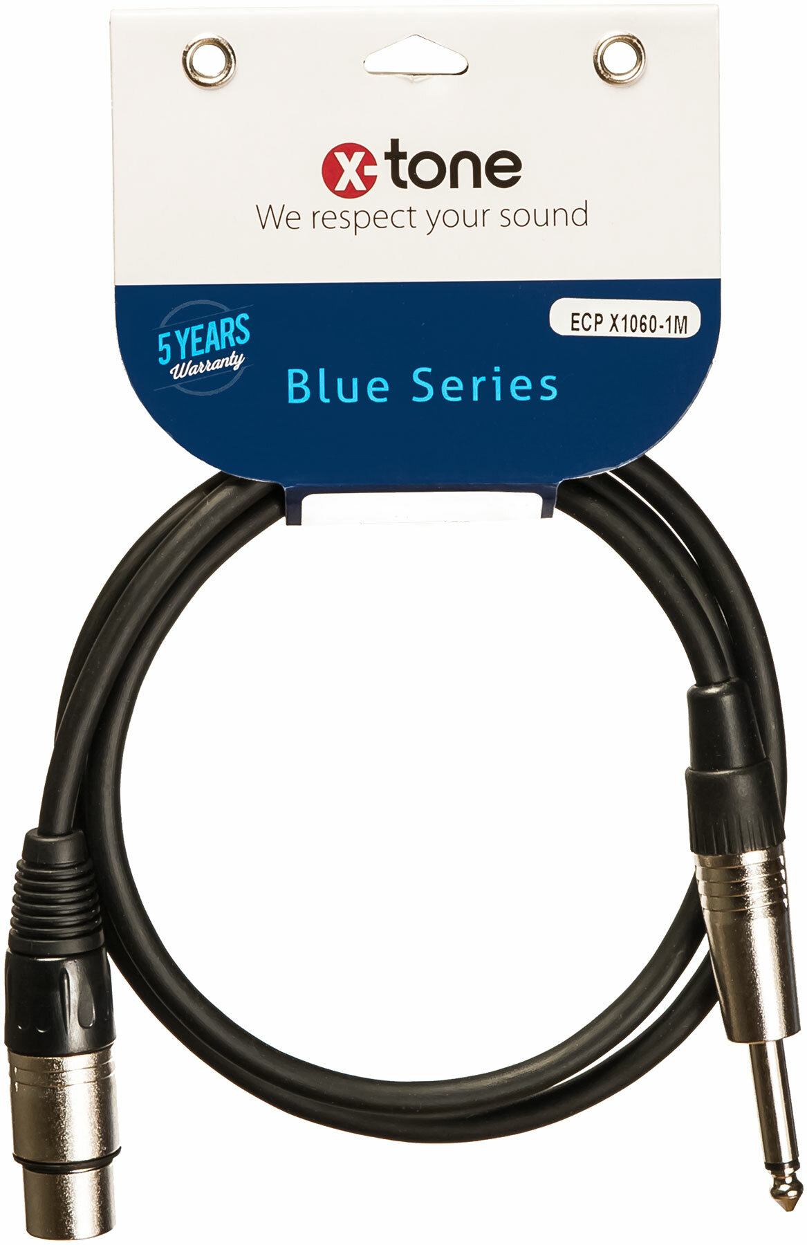 X-tone Jack / Xlr(f) 1m Blue Series (x1060-1m) - CÂble - Main picture