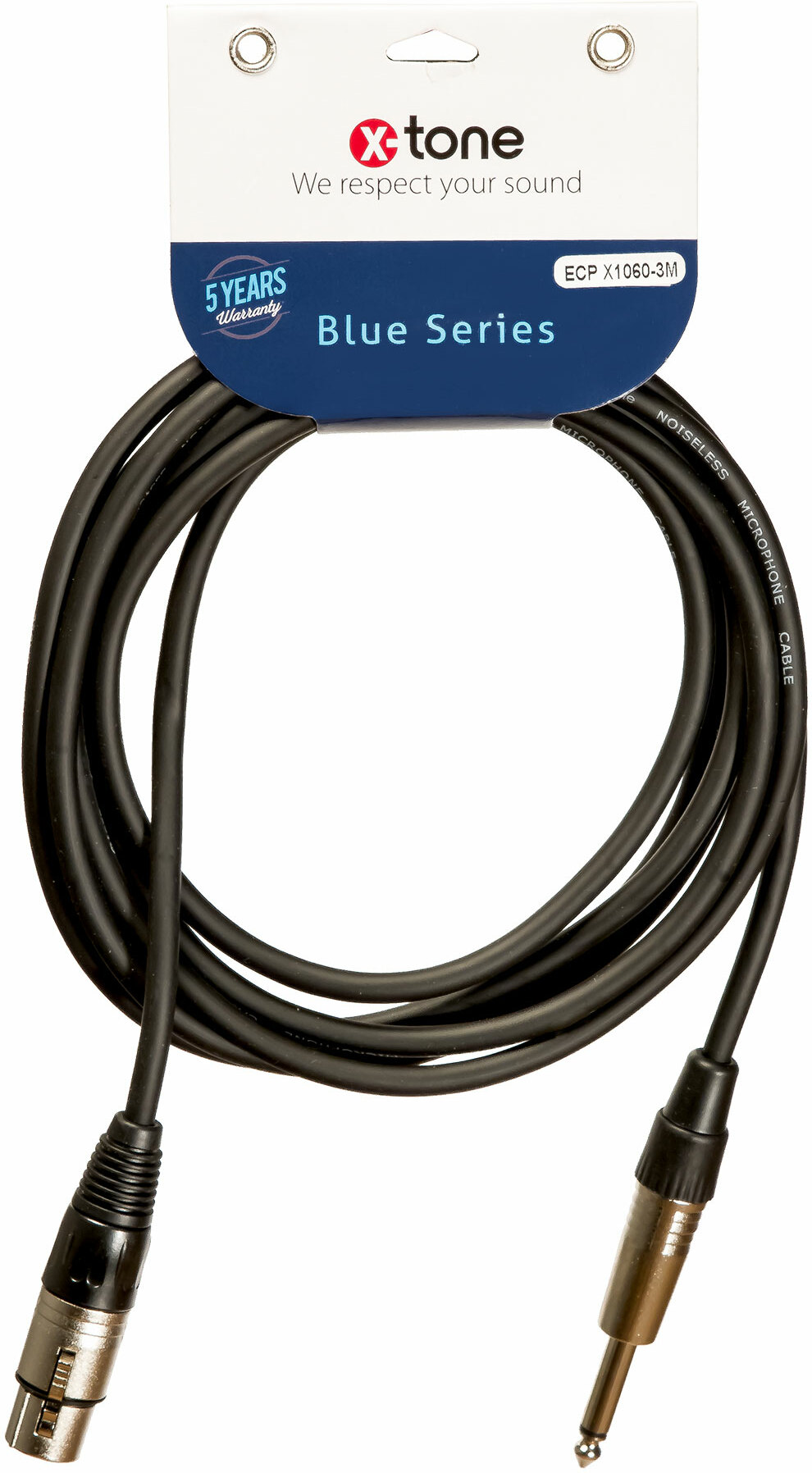 X-tone Jack / Xlr(f) 3m Blue Series (x1060-3m) - CÂble - Main picture