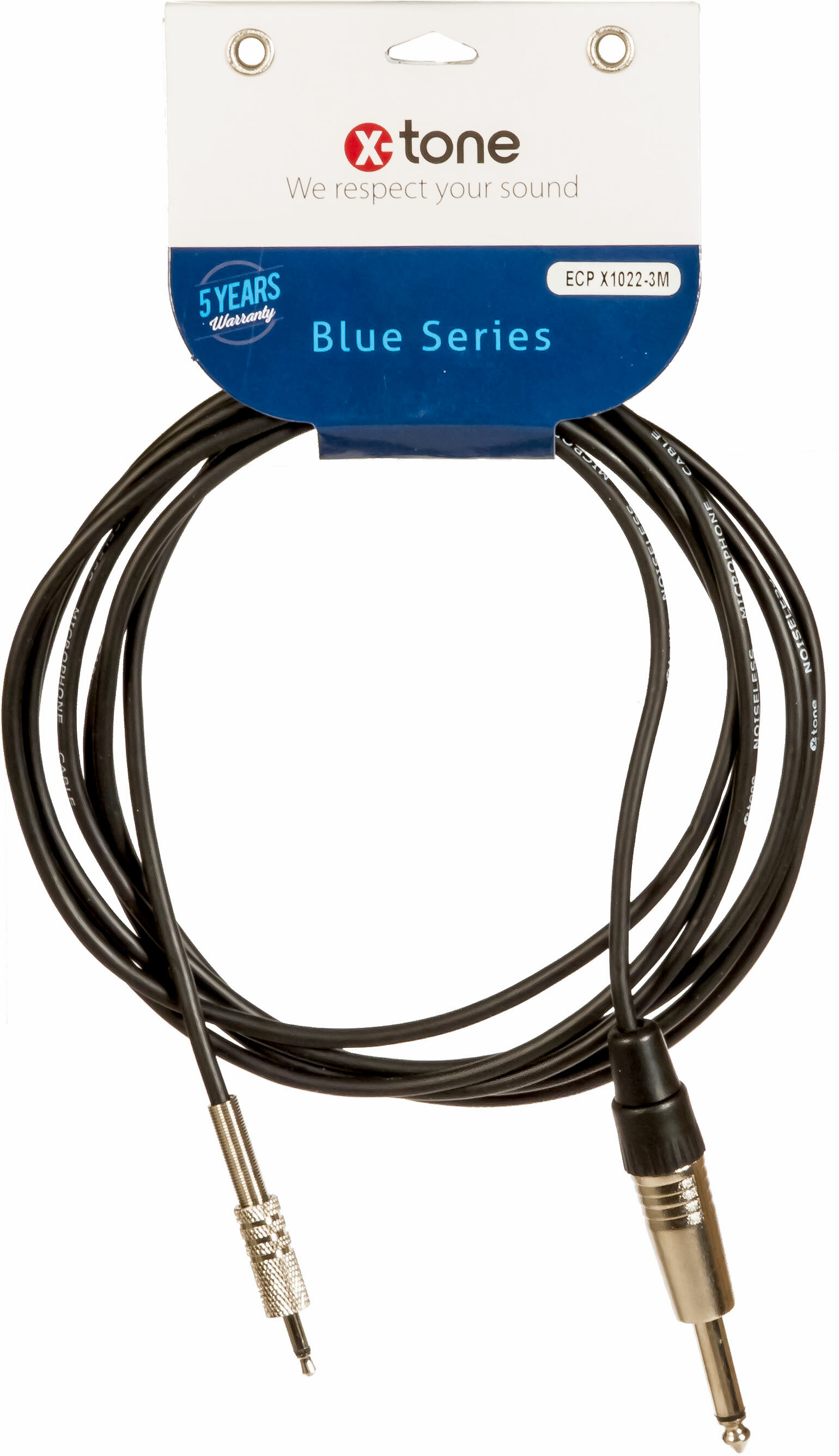 X-tone Mini Jack / Jack 3m Blue Series (x1022-3m) - CÂble - Main picture