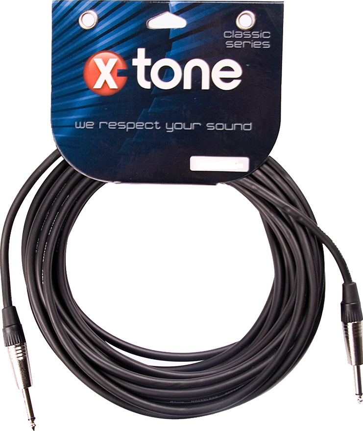 X-tone X1034 Speaker Cable Hp Classic Diametre 6mm Jacks Droits 32ft . 10m - CÂble - Main picture