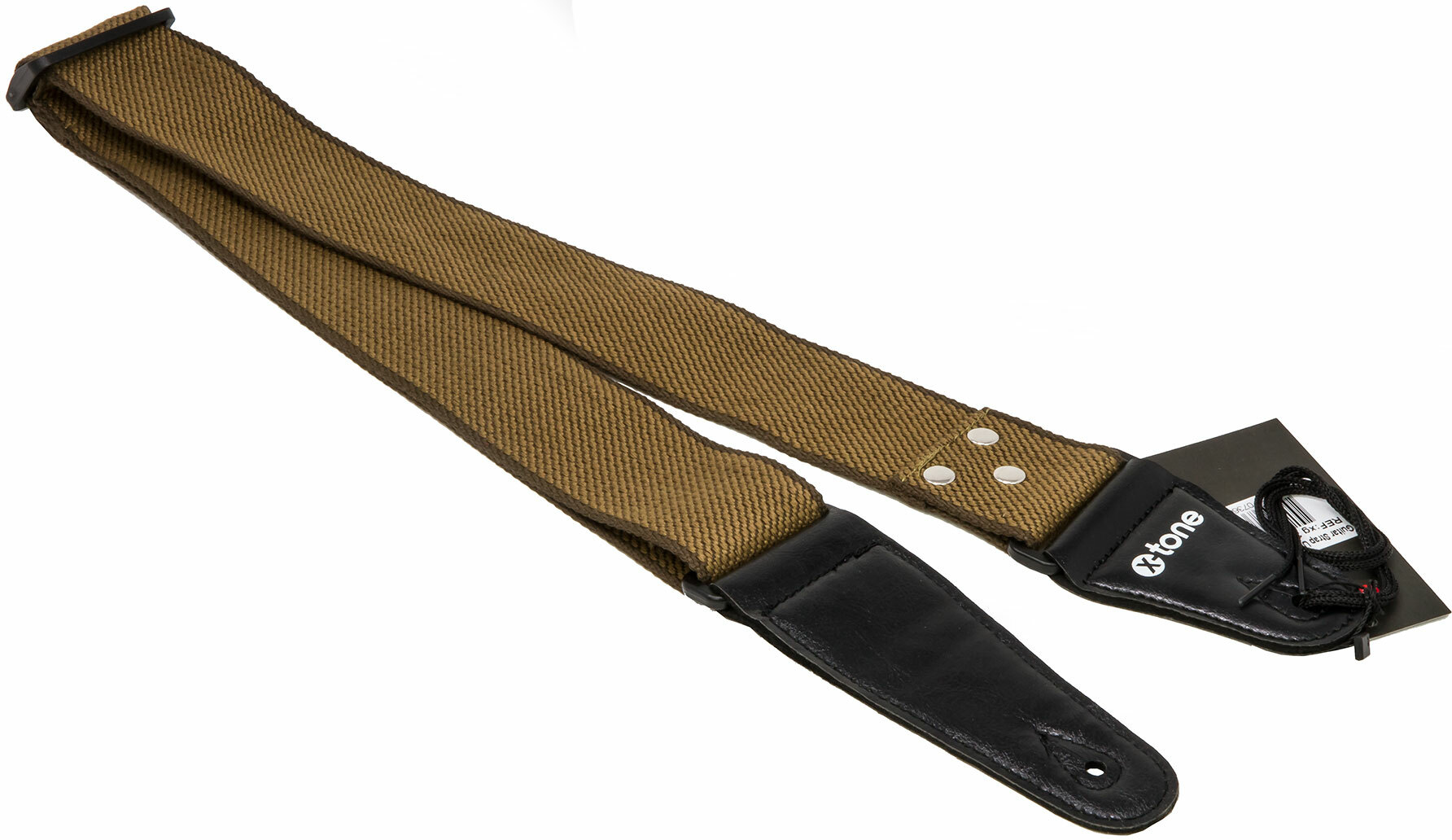 X-tone Xg 3108 Cotton Guitar Strap Khaki - Sangle Courroie - Main picture