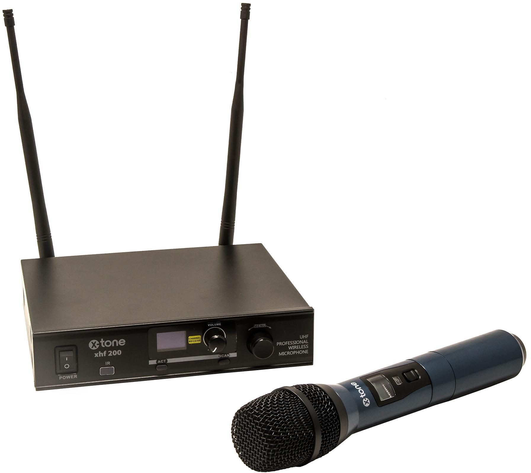 Micro hf main X-tone XHF200 Systeme HF Main Multi Frequences