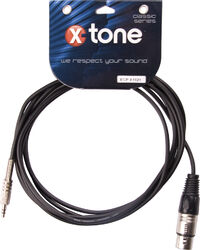 Câble X-tone X1021 mini-Jack Stéréo / XLR  - 1.5m