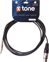 Câble X-tone X1021 mini-Jack Stéréo / XLR - 1.5m