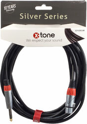 X2003-6M - Jack(M) 6,35 TRS / XLR(F) SILVER SERIES