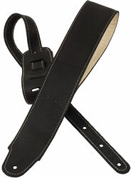 Sangle courroie X-tone xg 3157 Classic Plus Leather Guitar Strap - Black