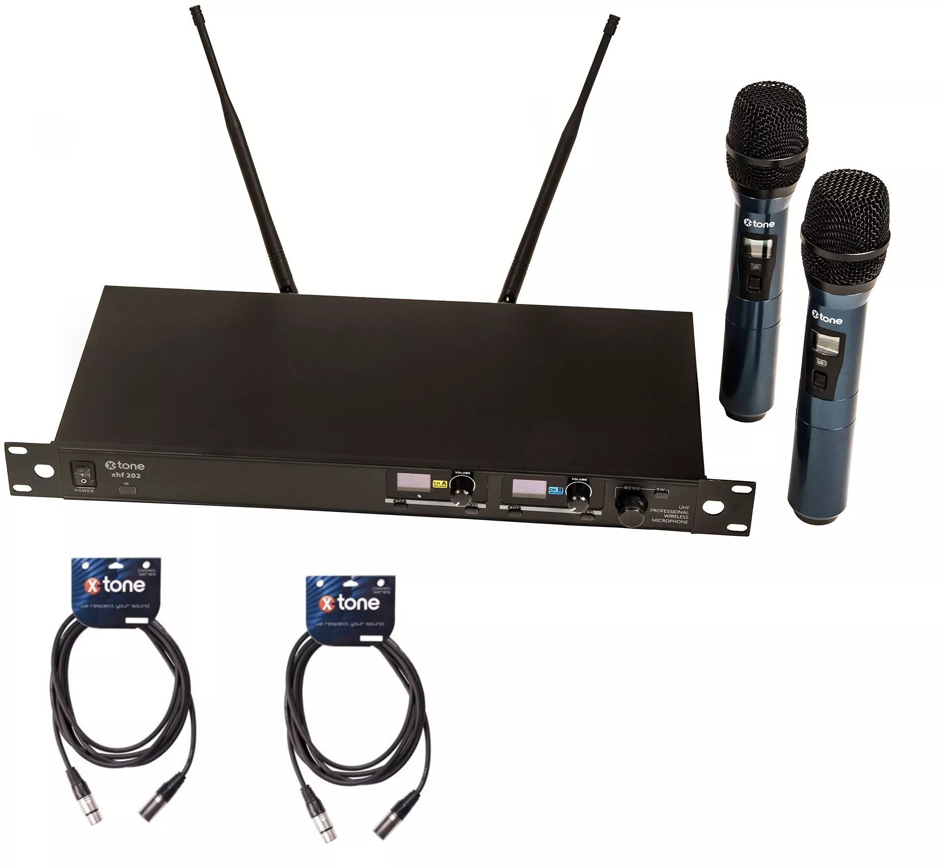 ② Nouveau : système de microphone sans fil MTE XLR (20221936) — Microphones  — 2ememain