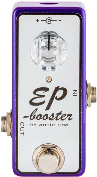 Xotic Ep Booster 15th Ann. Ltd Metallic Purple - PÉdale Volume / Boost. / Expression - Main picture