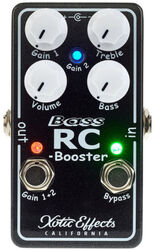 Pédale compression / sustain / noise gate Xotic Bass RC Booster V2