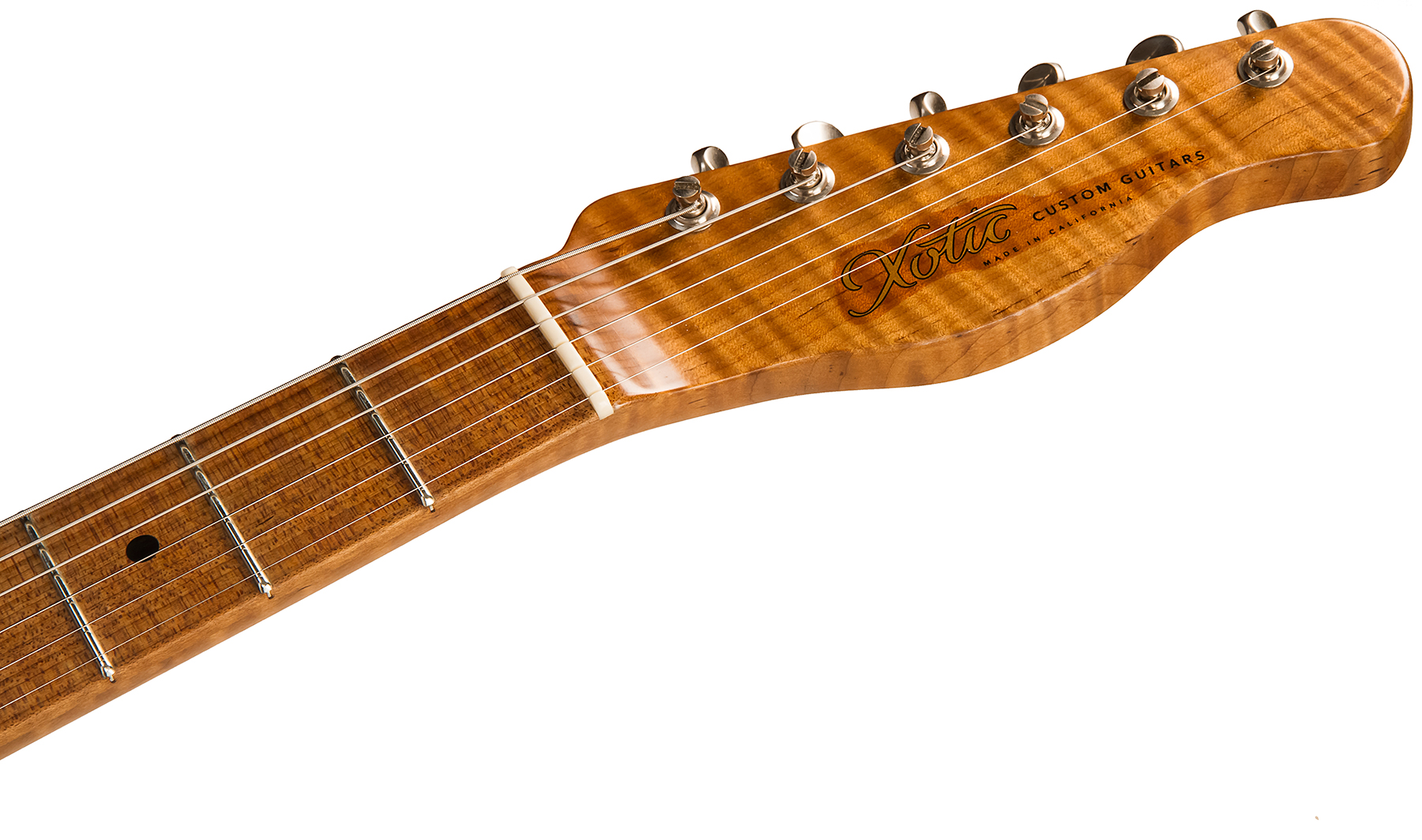 Xotic Xtc-1 Ash California Class 2s Mn #2097 - Medium Aging Shell Pink - Guitare Électrique Forme Tel - Variation 3