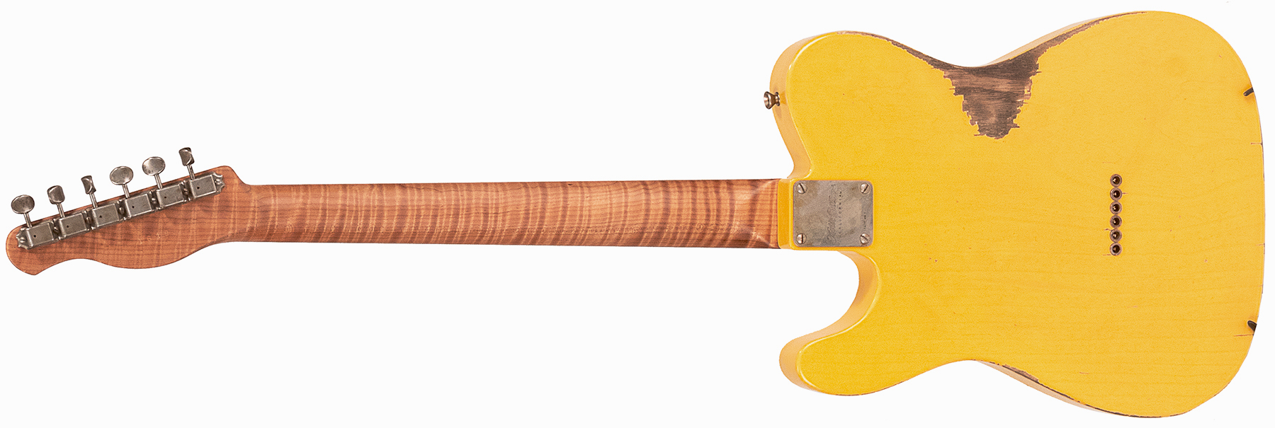 Xotic Xtc-1 Ash California Class 2s Mn #1619 - Heavy Aging Butterscotch - Guitare Électrique Forme Tel - Variation 1