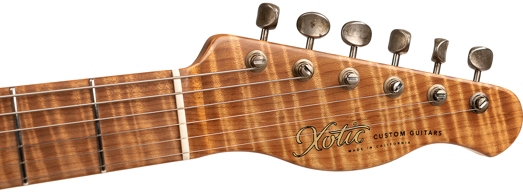Xotic Xtc-1 Ash California Class 2s Mn #1619 - Heavy Aging Butterscotch - Guitare Électrique Forme Tel - Variation 3