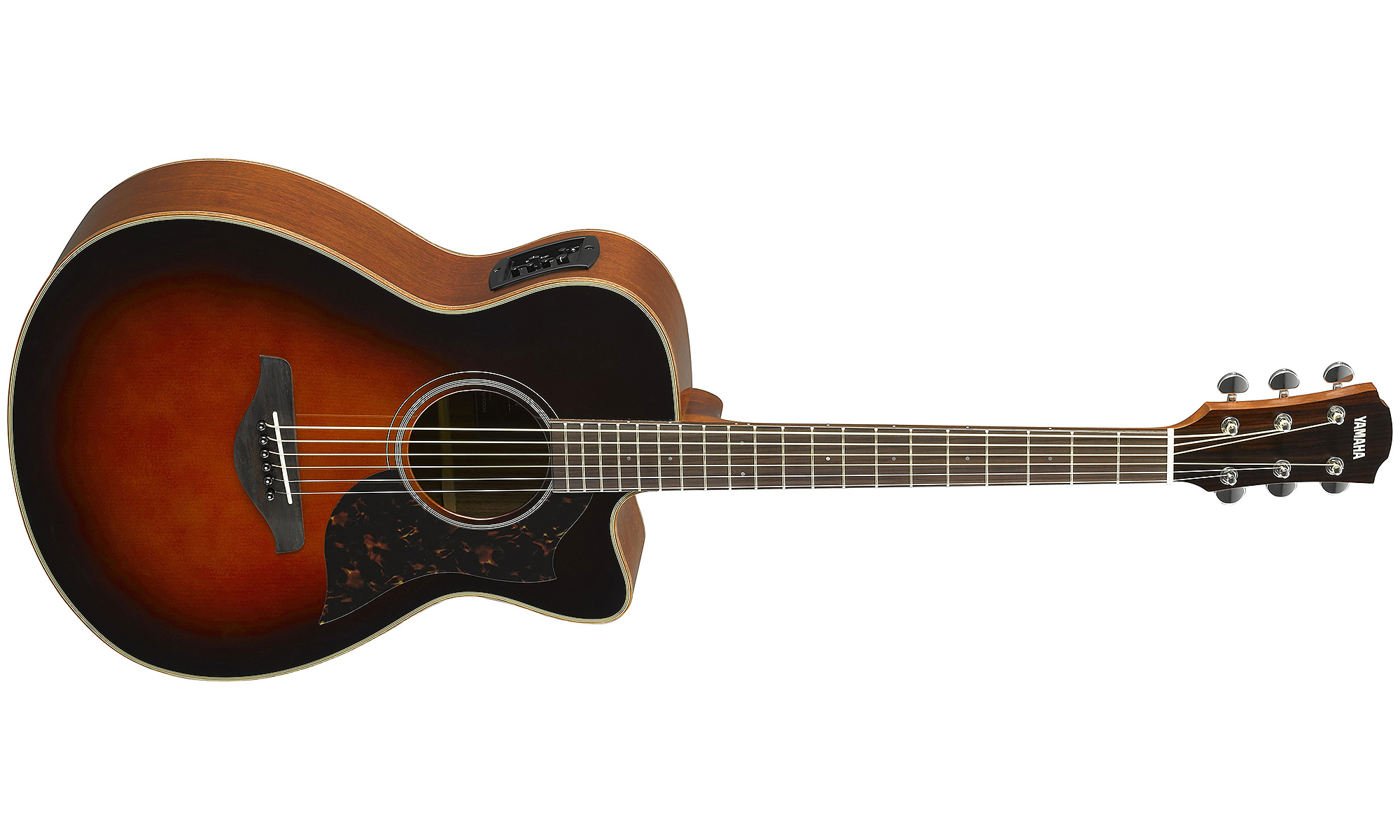 Yamaha Ac1m Ii Tbs Concert Cw Epicea Acajou 2017 - Tobacco Brown Sunburst - Guitare Electro Acoustique - Variation 1