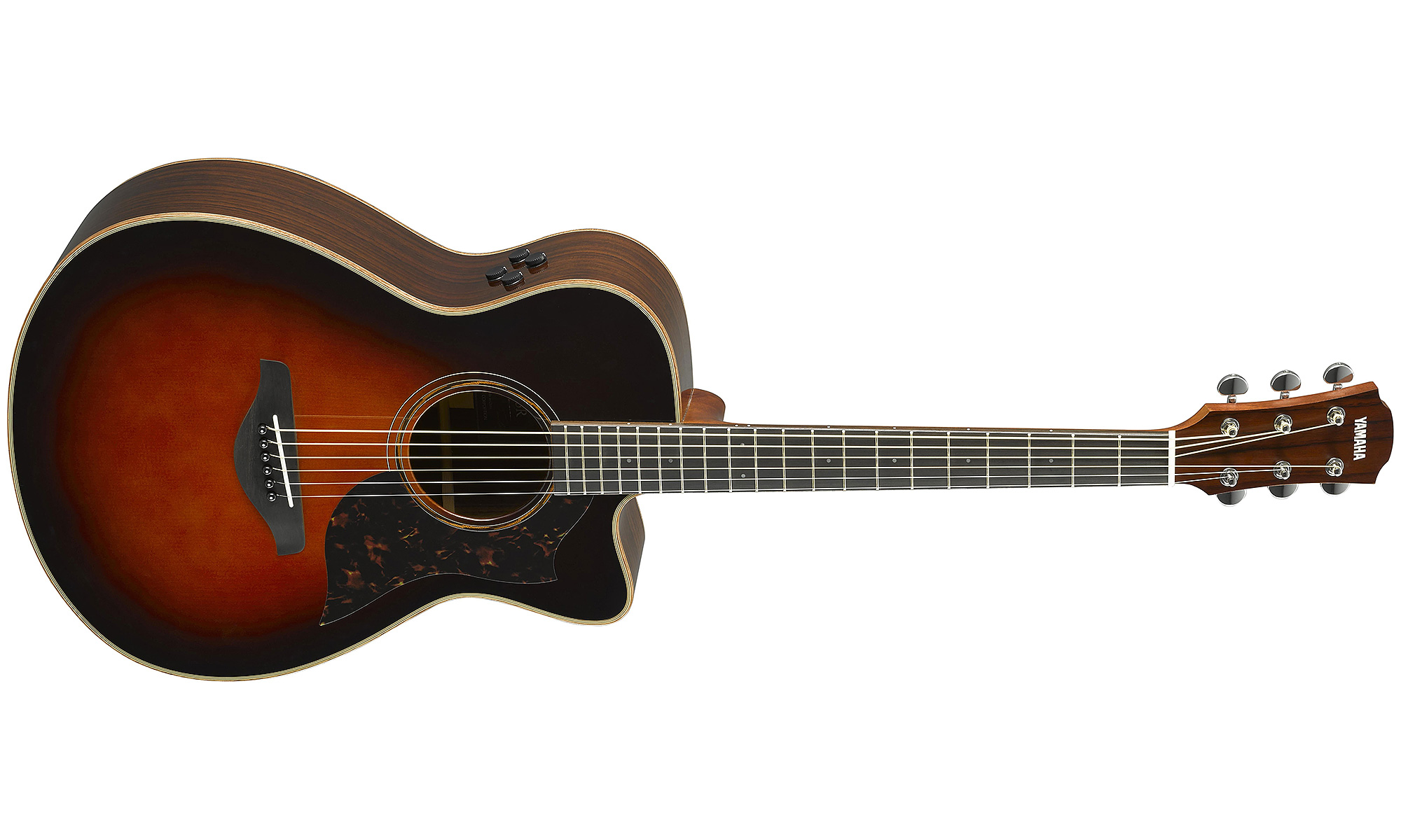 Yamaha Ac3r Are Tbs Concert Cw Epicea Palissandre 2017 - Tobacco Brown Sunburst - Guitare Acoustique - Variation 1