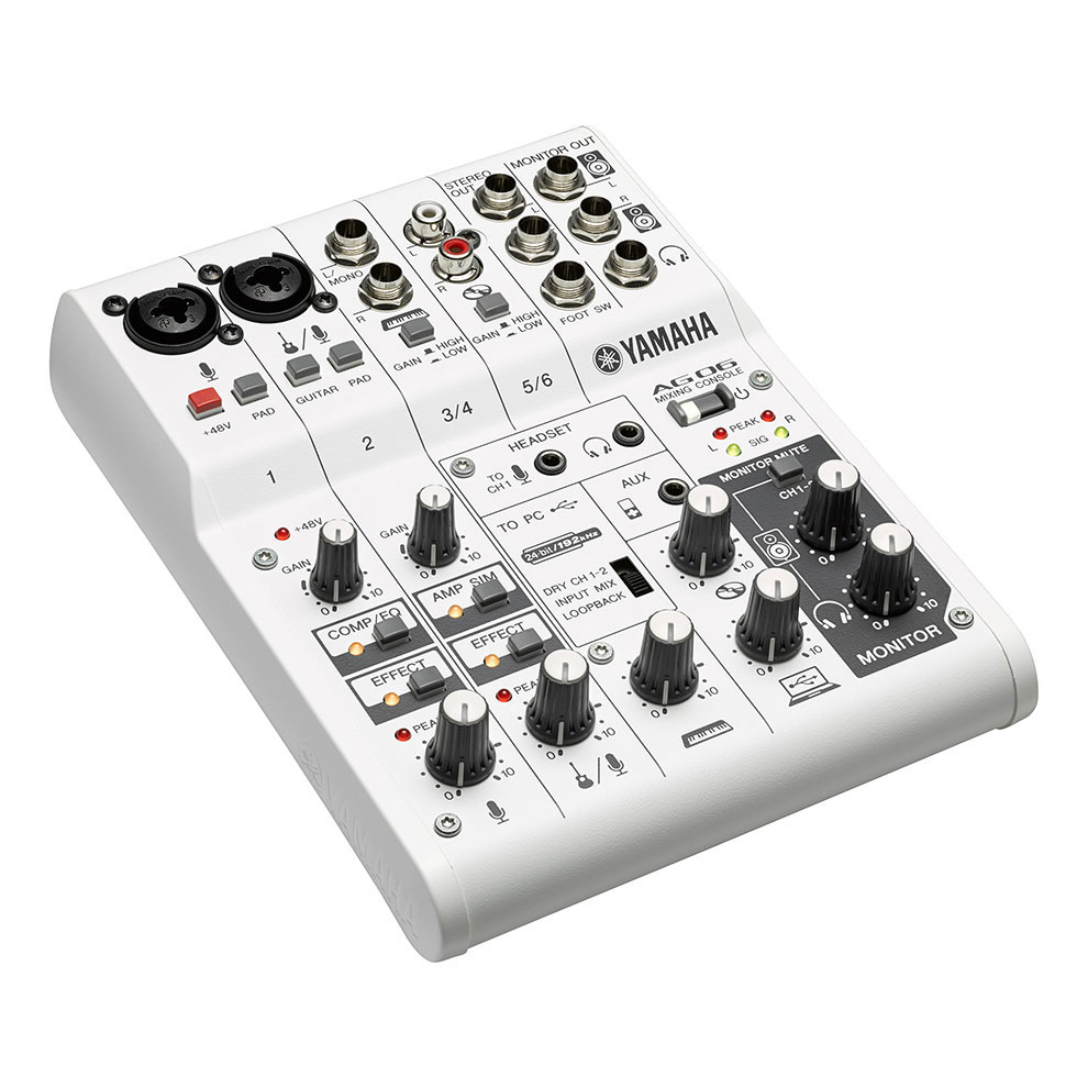 Yamaha Ag06 - Table De Mixage Analogique - Variation 5