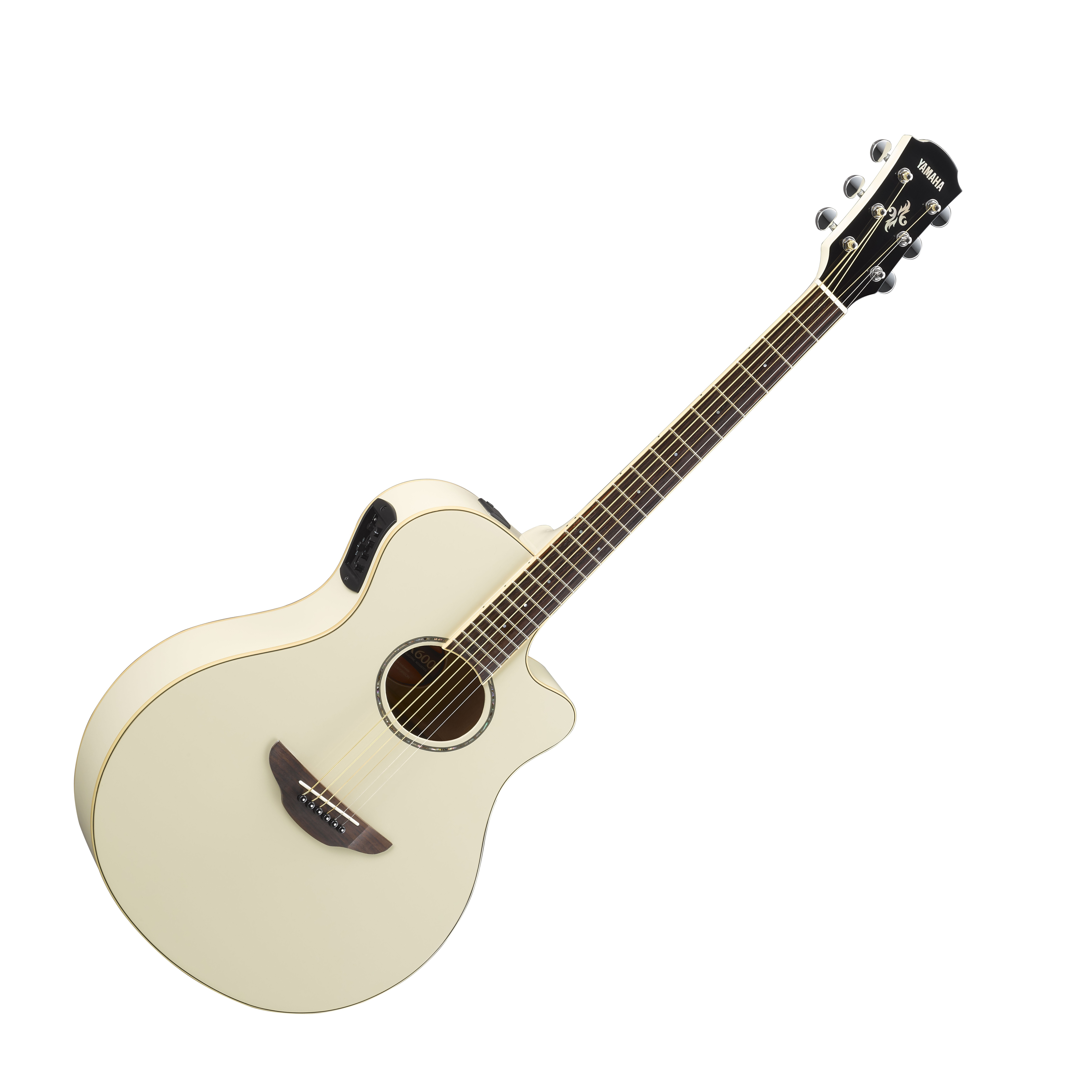 APX600 - vintage white Guitare electro acoustique Yamaha