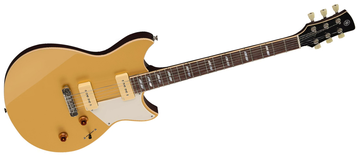 Yamaha Chris Buck Rs02cb Revstar Signature 2p90 Ht Rw - Honey Gold - Guitare Électrique Double Cut - Variation 1