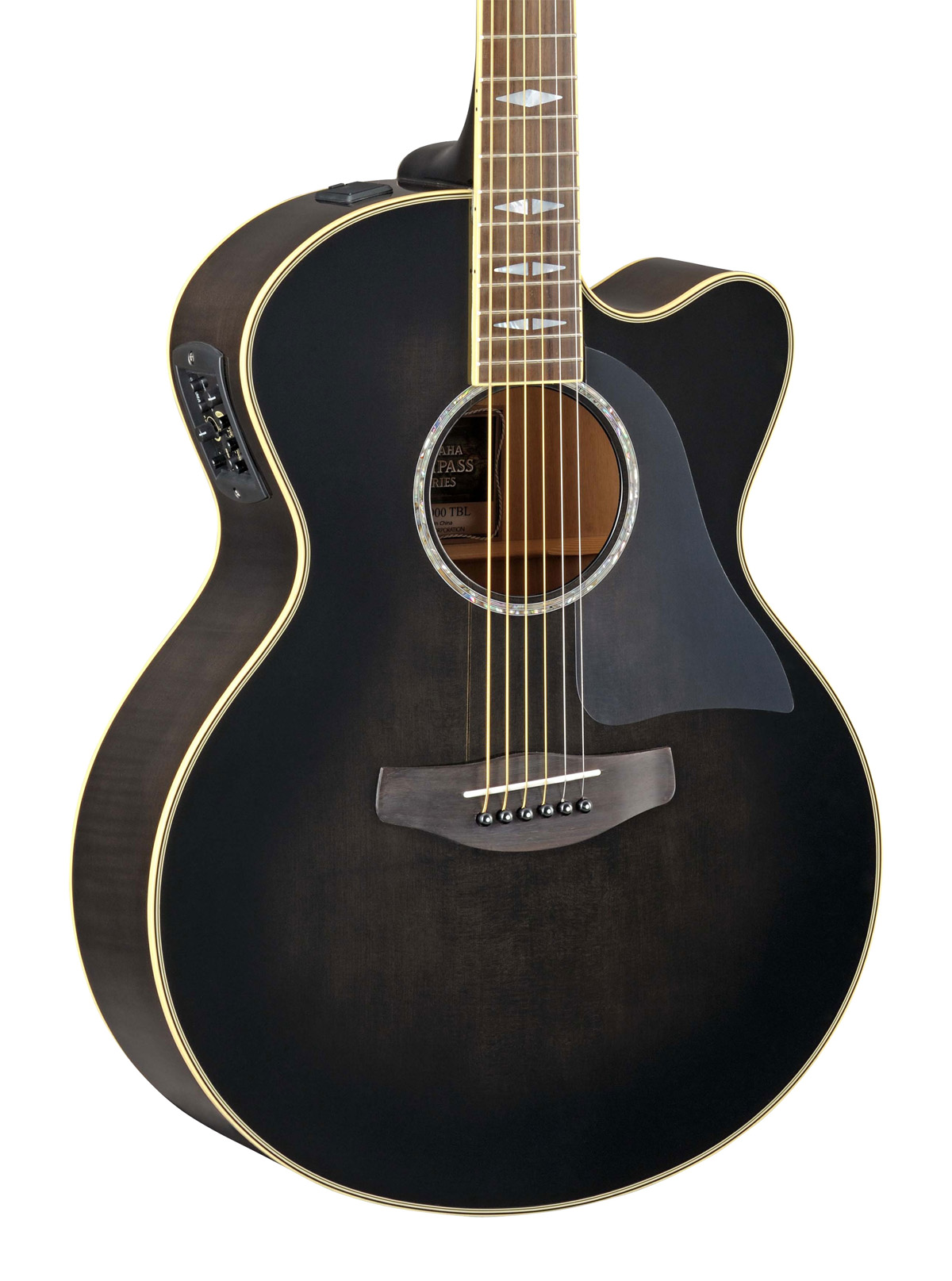 Yamaha Cpx1000 - Translucent Black - Guitare Electro Acoustique - Variation 3