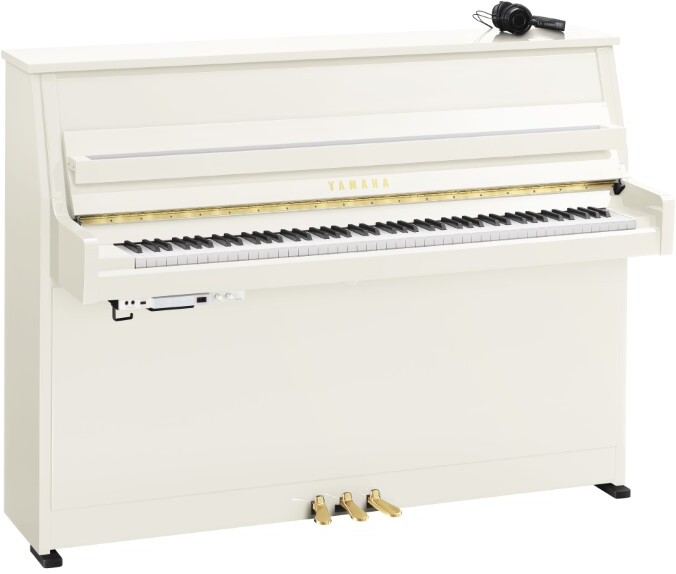 Yamaha B10 Pwh Silent Piano - Piano Droit - Main picture