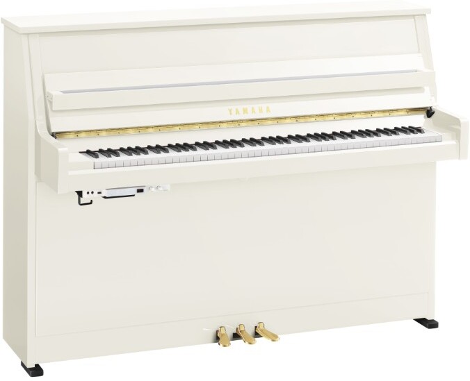 Yamaha B10 Pwh Transacoustic - Piano Droit - Main picture