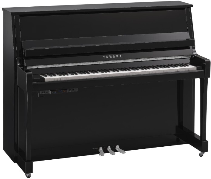 Yamaha B20 Pec Transacoustic - Chrome - Piano Droit - Main picture