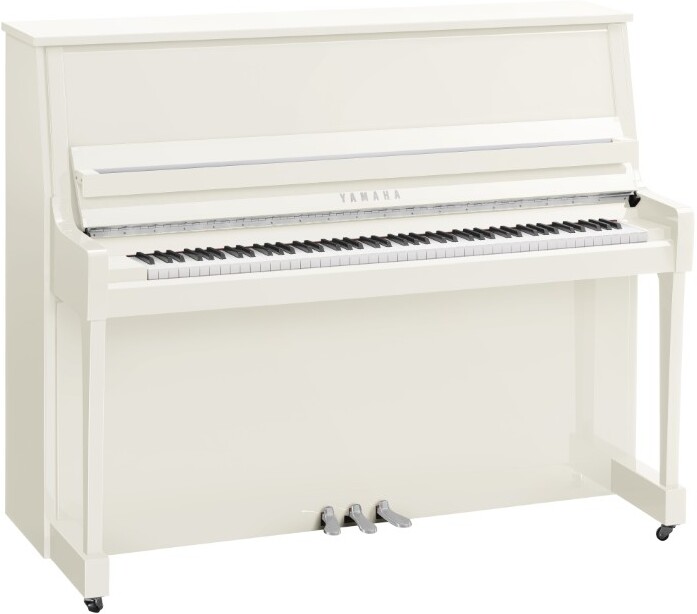 Yamaha B30 Pwhc - Chrome - Piano Droit - Main picture